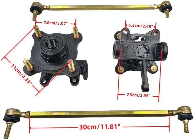 Cleo Front Wheel Steering Assembly For 150cc 200cc 250cc ATV taotao - Image 2